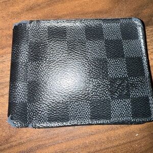 Louis Vuitton Dark Checkered Key & Card Holder